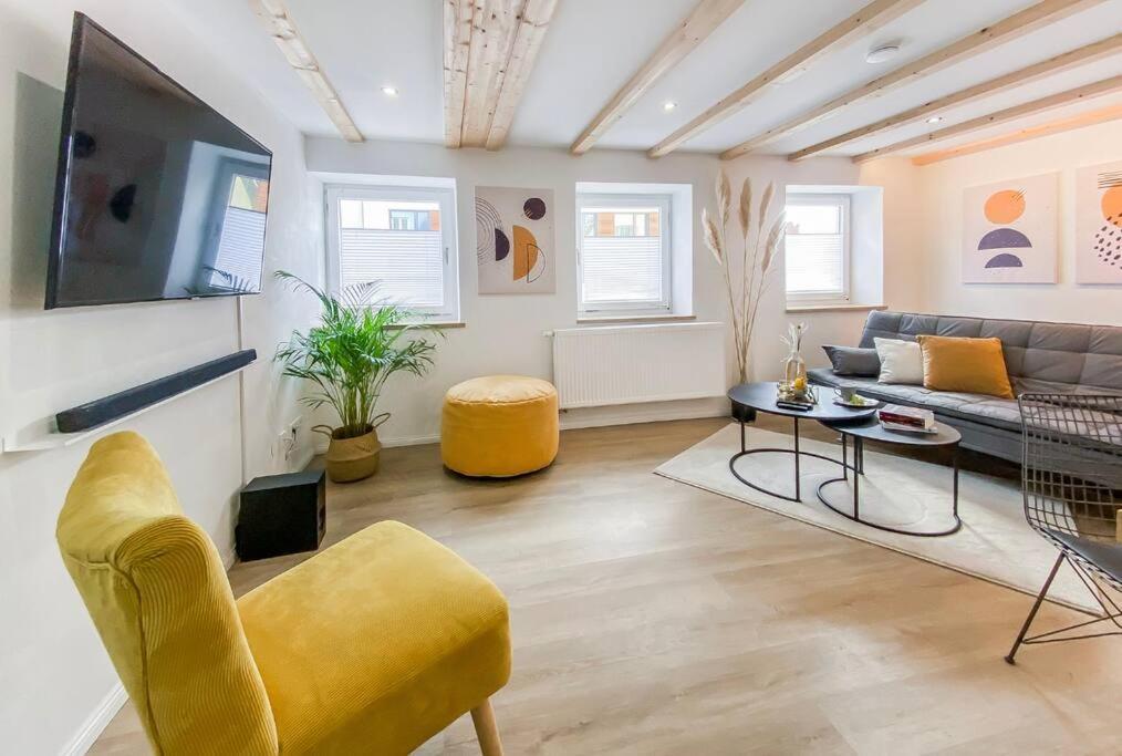 Stylisches Apartment Mit Terrasse In Der Altstadt Von Donauwörth Extérieur photo