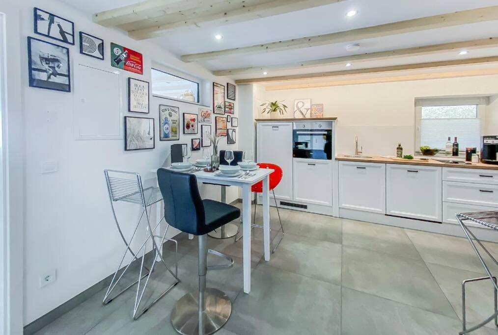 Stylisches Apartment Mit Terrasse In Der Altstadt Von Donauwörth Extérieur photo