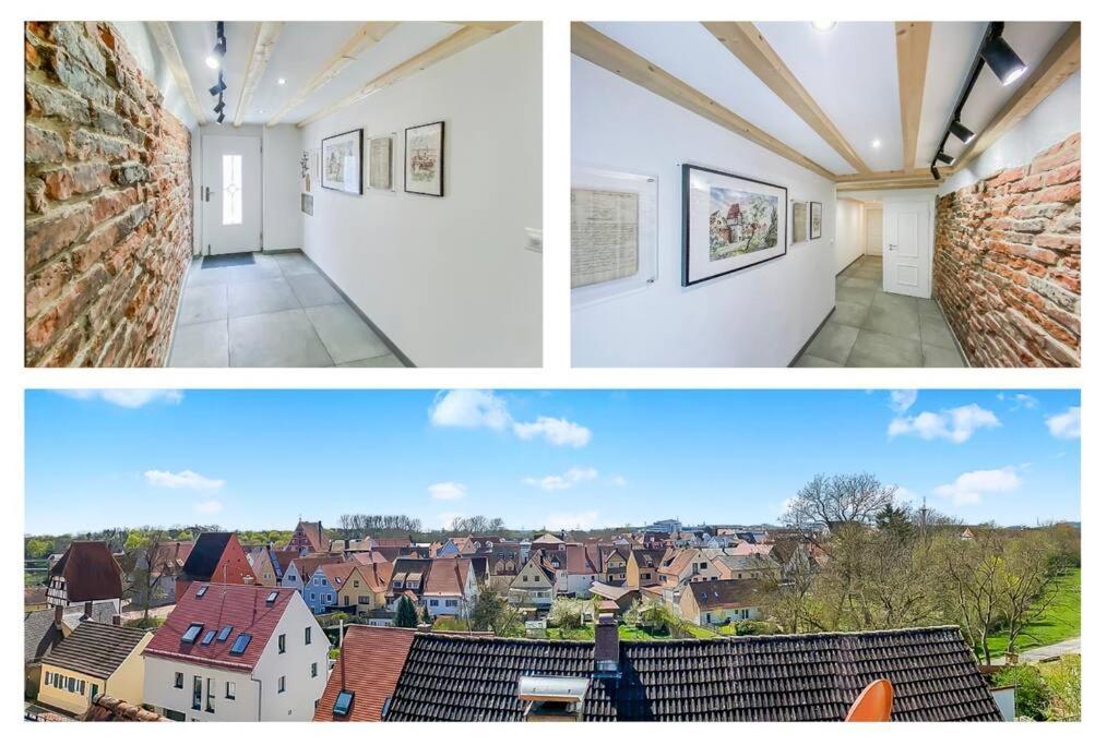 Stylisches Apartment Mit Terrasse In Der Altstadt Von Donauwörth Extérieur photo